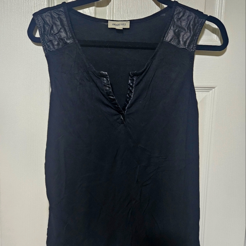 Smart Set Tank With Leather Details